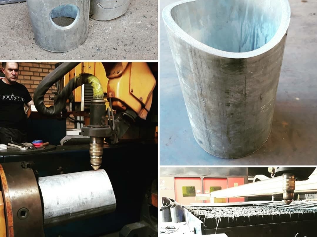 برش لیزر روتاری با کیفیت